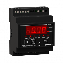 Микропроцессорное реле времени двухканальное УТ24-Д.С