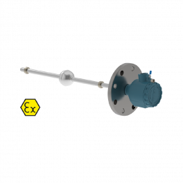 Датчик уровня поплавковый ПДУ-И.1000.10.Ф.65.2,5.01.А-ЕХD