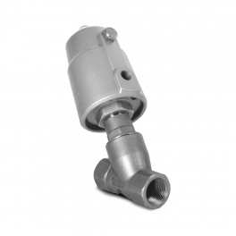 ASV-T-015-AL050 Клапан с пневмоуправлением, Dn15, резьба, НЗ