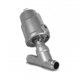 ASV-W-020-SS050 Клапан с пневмоуправлением, Dn20, приварка, НЗ