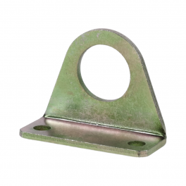 CME-MS3-020-025 Монтажная скоба угловая с круглым отверстием, D=20-25 мм, для пневмоцилиндров по ISO
