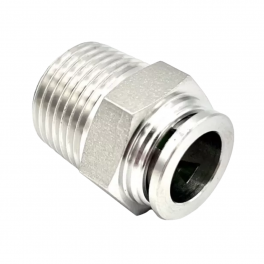 SPC06-04S1G Штуцер прямой нерж G1/2 6мм